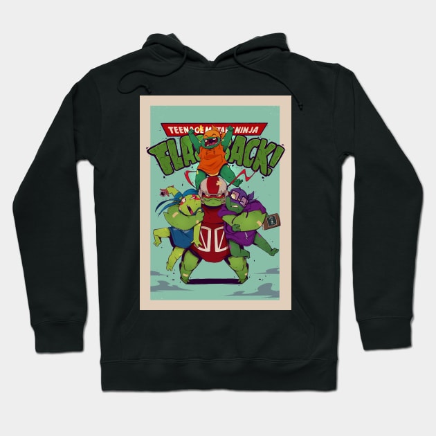 Teenage mutant ninja flashback! Hoodie by anitasafonova